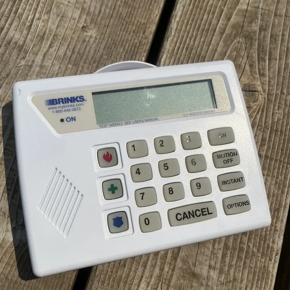 Brinks Alarm, Home Security, Premium Keypad BHS-3101, Preowned